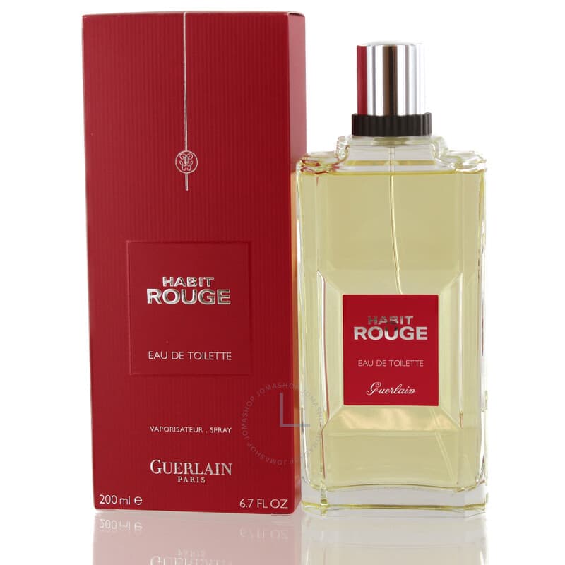 Guerlain Habit Rouge Eau de Toilette Homme 200 ml