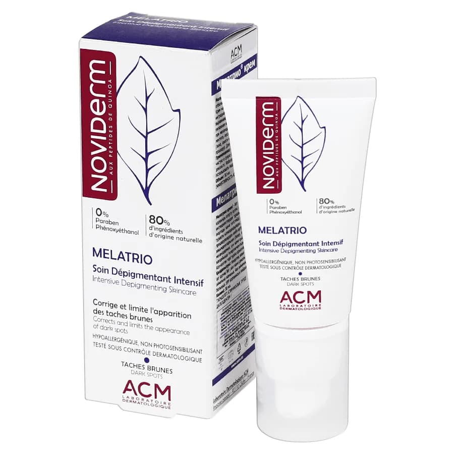 NOVIDERM Melatrio — Soin Dépigmentant Intensif 30 ml
