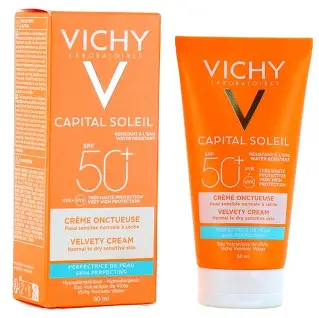 Vichy Capital Soleil – Crème Onctueuse SPF50+ – 50 ml.