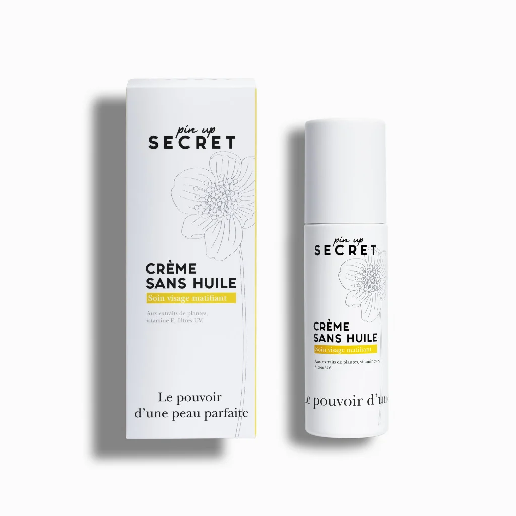 Pin Up Secret Crème Sans Huile Hydratante & Matifiante 50 ml