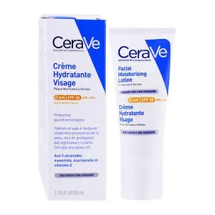 CeraVe Crème Hydratante Visage SPF50 – 52 ml