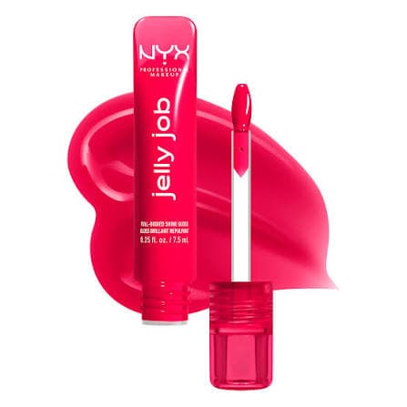 NYX Professional Makeup – Jelly Job Full Bodied Shine Gloss – N°14 Cherry Jelly – 8 ml.