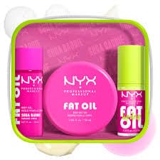 NYX Professional Makeup – Fat Oil Lip & Body Kit – Suga Baddie – Coffret 3 Pièces