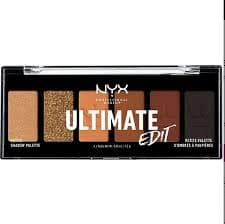 NYX Professional Makeup – Ultimate Edit Petite Shadow Palette – N°01 Warm Neutrals – 7,2 g