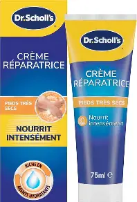 Scholl Crème Réparatrice Pieds Très Secs – 75 ml